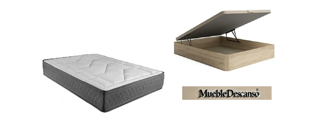 PACK DESCANSO COLCHON Y CANAP&Eacute;